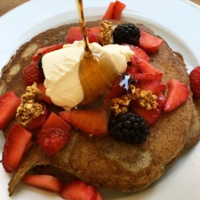 Gluten-free pancakes from Coco & Cru